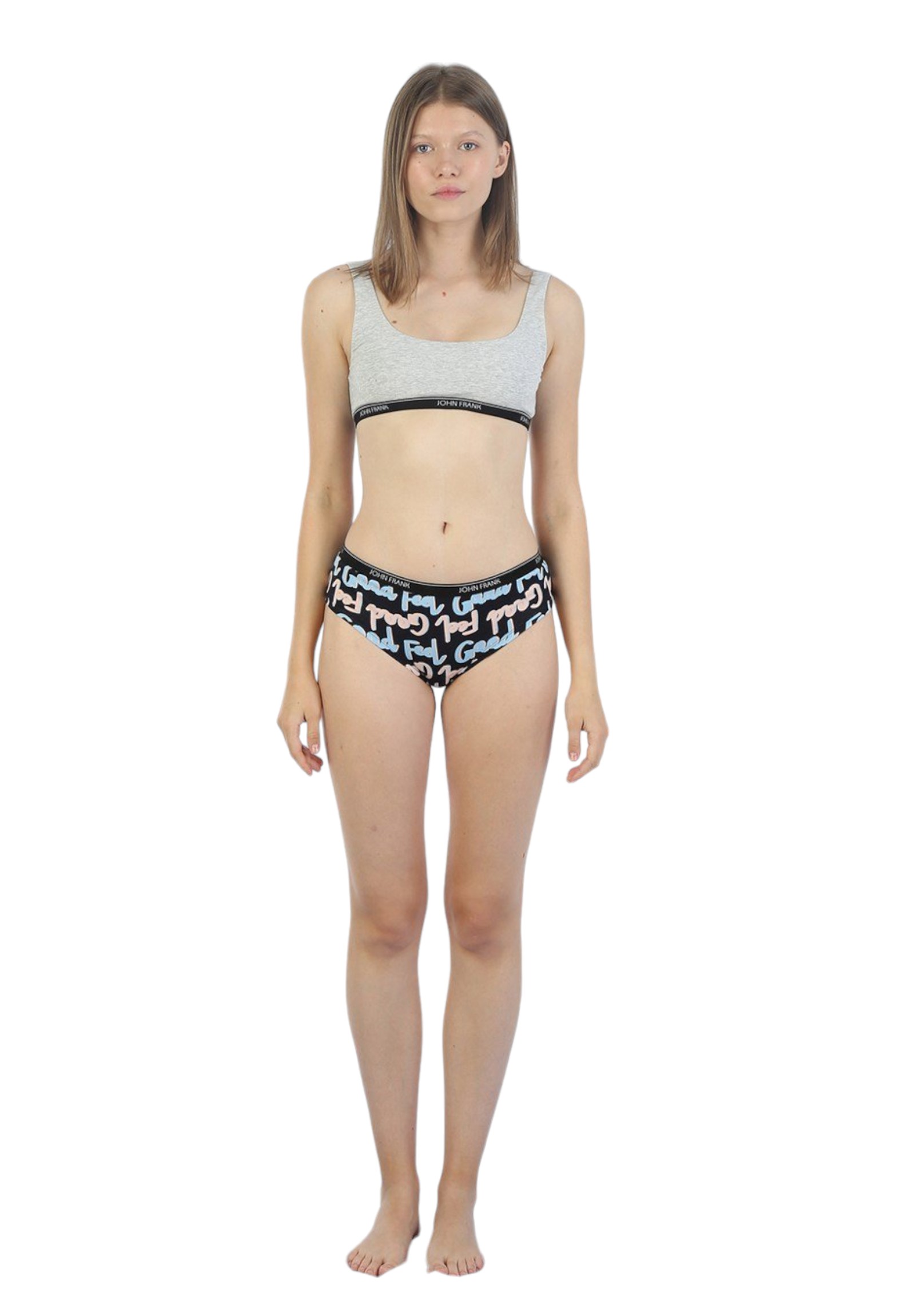 Hipster Feel Good John Frank 3 Τεμ. WJF3FG-H07-Πολύχρωμο φωτογραφία